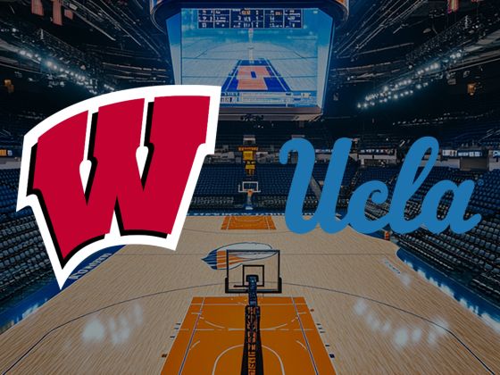 Wisconsin Badgers at UCLA Bruins Basketball